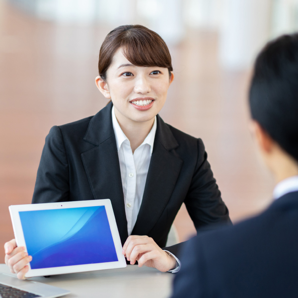 [写真]専属の保険担当者在籍